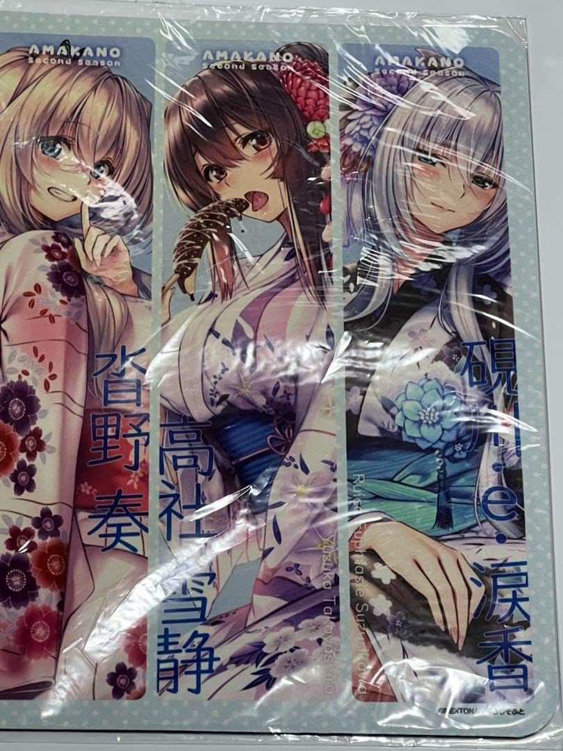 アマカノ ラバーマット 2種セット Amazon | NEXTONガールズラバーマットVol.025 アマカノ-Second